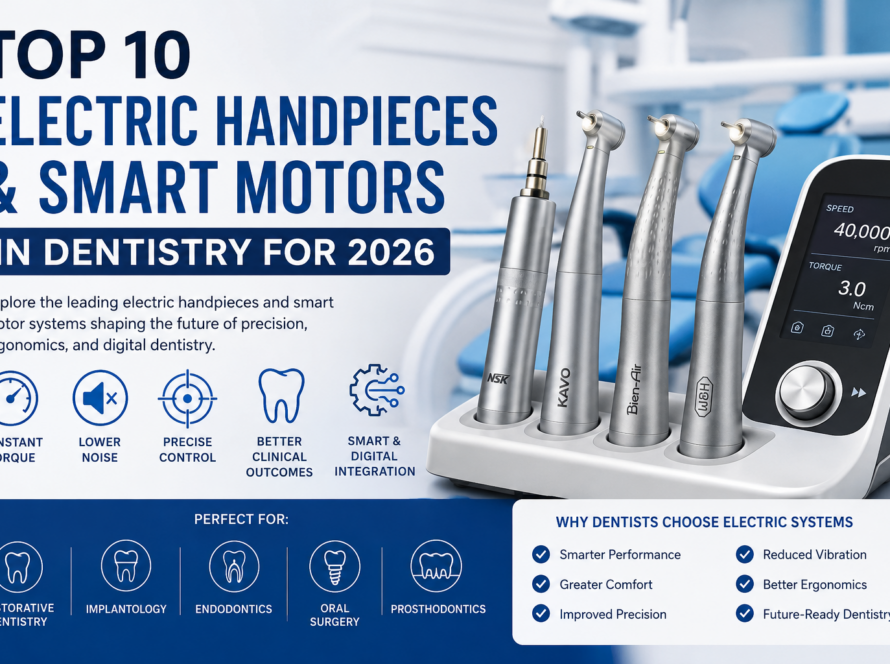 Top 10 Electric Handpieces & Smart Motors in Dentistry for 2026