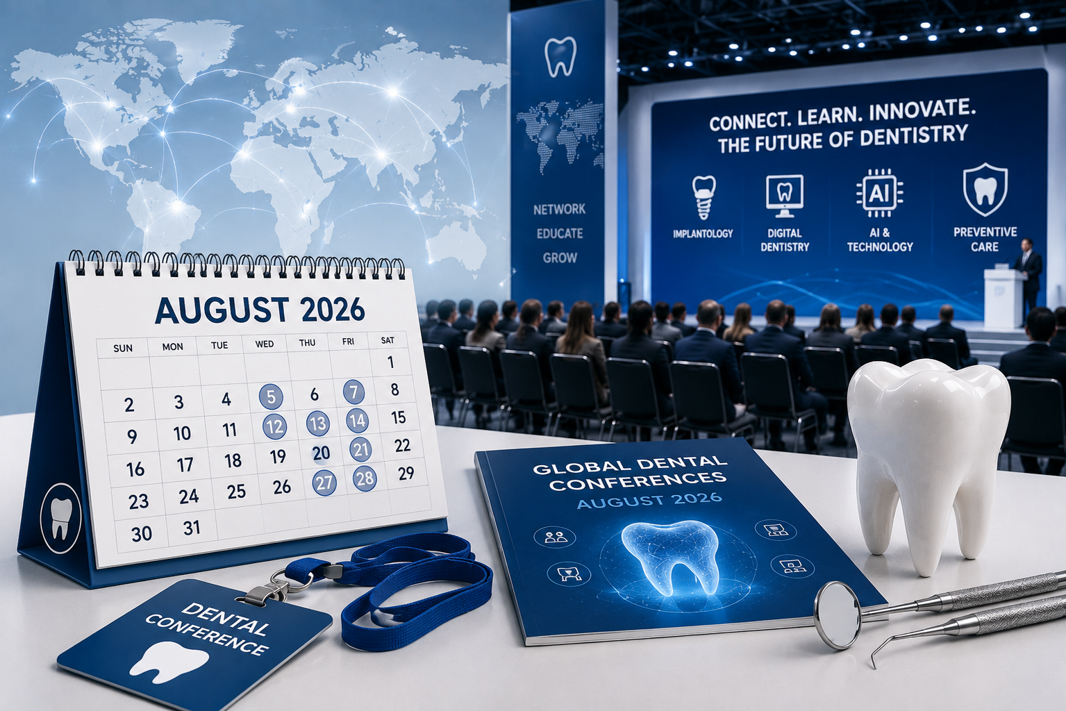 Top Dental Conferences in August 2026