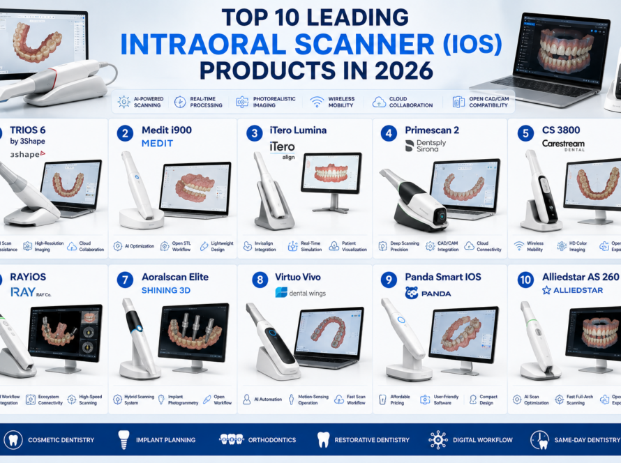 Top 10 Leading Intraoral Scanner (IOS) Products in 2026