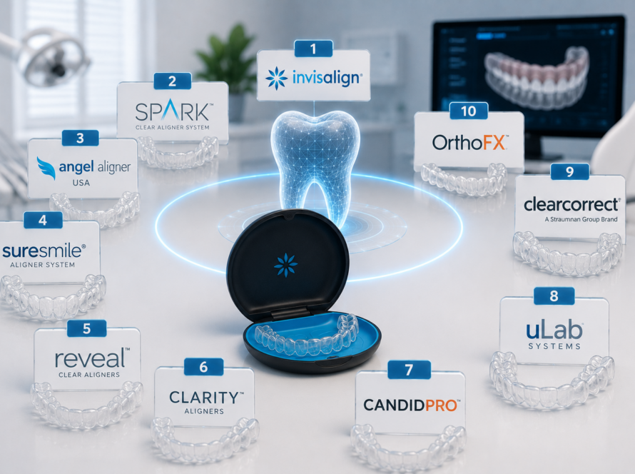 Top 10 Clear Aligner Brands in the United States